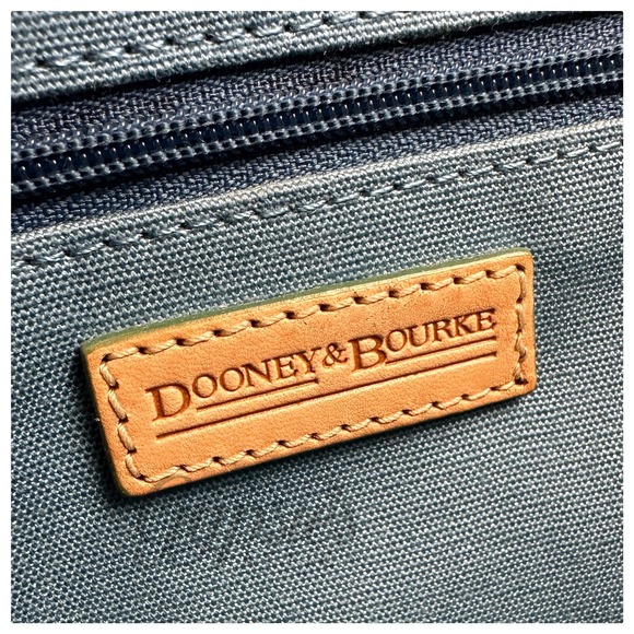 *SOLD* Vintage Dooney & Bourke Tangerine Tote - Picture 7 of 16